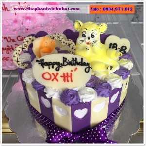 Bánh Sinh Nhật Con Mèo Tuổi Mão - A06